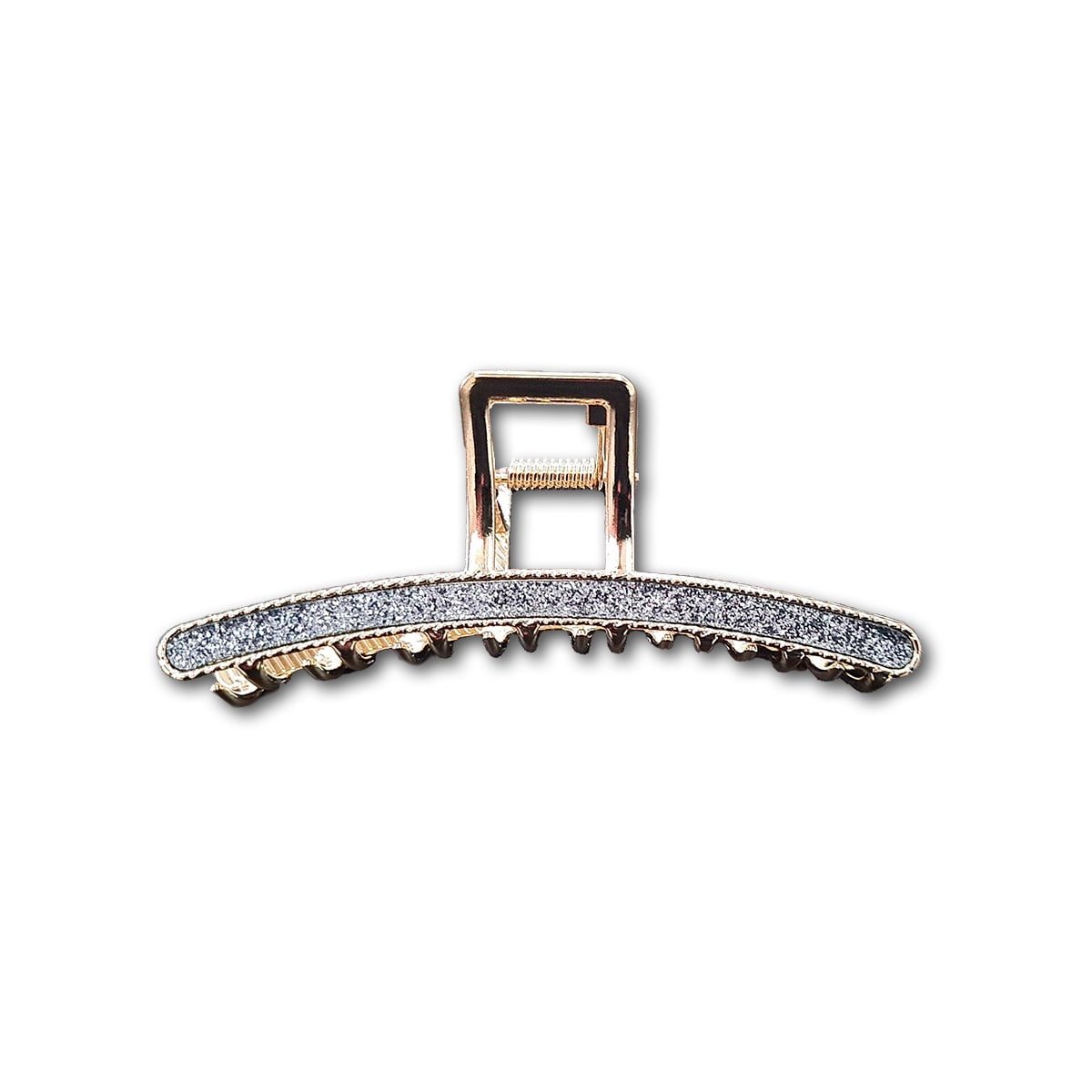 Besty - Traba Metálica Garra Tiburón Cabello Brillo Intenso Celeste