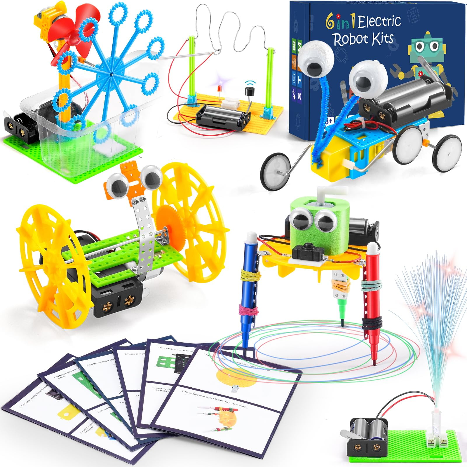 Kit De Robots Wesayee Stem Robotics Para Construir Niños De 5 A 8 A 12 Años