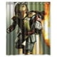 thumbnail image 1 of Cortina de ducha con casco de Boba Fett de Star Wars, juego de cortinas de baño con ganchos, tamaño 60 x 72 pulgadas, 1 of 3