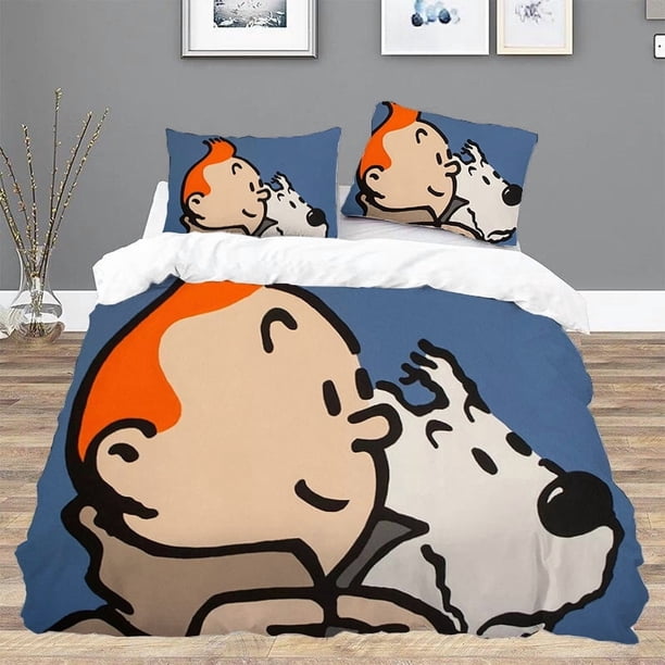 T-TintinS Comforter Sets Duvet Cover Queen Twin Size Bedding Set Bed Linen Sets Double Sheets