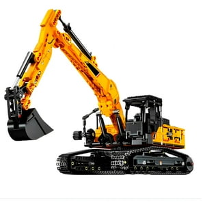 Modelo Armable Retroexcavadora Aspor Niños 1022 Piezas 1:16