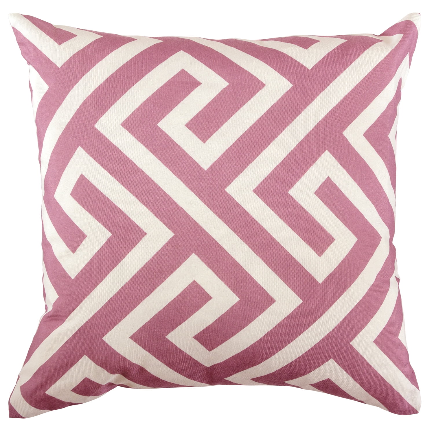 Sueño Blanco - Cojin Geometrico Palo Rosa 45x45cm