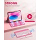 thumbnail image 3 of Funda con teclado MoKo para iPad de 11ª y 10ª generación – Rosa persa, 3 of 8