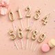 thumbnail image 2 of Velas Numerales 0‑9 ARTISAN CAKE con Brillo 11 cm, 2 of 5
