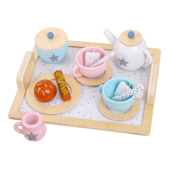 de cucharas de bandeja de té para niños de 15 piezas, juguetes para de imitación de alimentos, juguetes de cocina para s , jueg