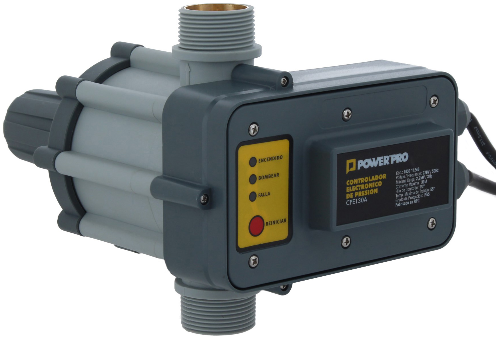 Bercatti - Controlador Electrónico De Presión 30A Cpe130A