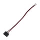 thumbnail image 2 of Conector USB C Conector Hembra Cable De Alimentación A Cable De 2 Pines Accesorio 3A Corriente Negro, 2 of 5