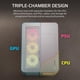 thumbnail image 3 of Funda para PC Corsair AIR 5400 LX-R RGB iCUE Link Blanca, 3 of 9