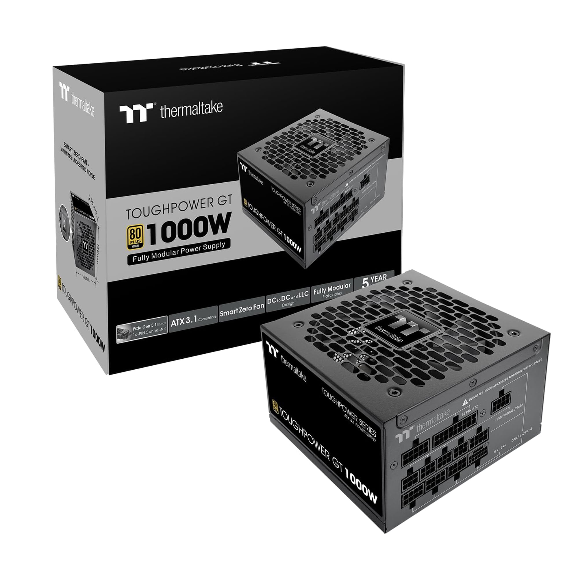 Fuente De Alimentación Thermaltake Toughpower Gt 1000w 80 Plus Gold