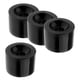 thumbnail image 2 of 4pcs 70 x 51 mm Pro Skateboard en blanco ruedas de la PU Longboard Cruiser Wheels negro, 2 of 5