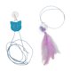 thumbnail image 2 of Juguetes Interactivos Para Gatos Cat Teaser Con Ventosa Colgante Cat Feather Toy, 2 of 5