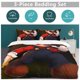 thumbnail image 5 of Super Mario 3-Piece Comforter Set for Bedroom Super Mario Bedding Set for Kids Adults Soft Microfiber Duvet Cover Set with Zipper Closure, 5 of 5