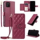 thumbnail image 1 of Funda tipo billetera FOXDOCK para Samsung Galaxy A03 – Tapa abatible con correa para mujer, 1 of 5