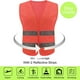 thumbnail image 4 of Chalecos de seguridad de alta visibilidad (paquete de 10) para tráfico, carreras, topógrafos y guardias de seguridad. Chaleco de construcción con 2 bandas reflectantes., 4 of 6