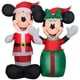thumbnail image 1 of Gemmy inflable con escenas de Santa Mickey y Minnie de 1,2 m de altura, 1 of 2