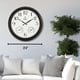 thumbnail image 2 of Reloj para exterior Lovely Home Essentials de 24 pulgadas impermeable, 2 of 9