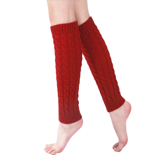Calentadores de piernas para mujer, accesorios de fiesta de los 80, calentadores de piernas de punto acanalado neón de los 80, calentadores de piernas de invierno para niñas y jóvenes.