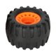thumbnail image 5 of rueda de goma resistente profesional de la PU para longboard / mountainboard 70x45m m, 5 of 5