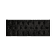 thumbnail image 1 of Respaldo Elegante King Capitone 180x60 Cm Negro Felpa Botones, 1 of 3