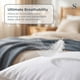thumbnail image 5 of Protectores de Almohada REGALWOVEN con Cremallera Tamaño Estándar Paquete de 2, Fundas de Almohada Hipoalergénicas Transpirables de Algodón para Hogar Hotel Blanco Queen, 5 of 5
