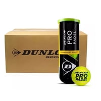 Caja De Pelotas Dunlop Padel Pro X3 - 24 Tarros