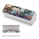 thumbnail image 5 of Ranking of Kings Estuche Rígido para Gafas de Cuero PU Protector con Forro de Felpa Premium Suave para Hombres y Mujeres, 5 of 6