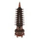 thumbnail image 5 of Decoración Del Hogar Wenchang Pagoda Tower Statue Fengshui Ornament Brown-L-9 Tier, 5 of 5
