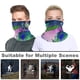 thumbnail image 4 of Night of the Zoopocalypse Braga de Cuello Protección Solar - Bandana UV Refrescante para Ciclismo y Deportes al Aire Libre, Hombres y Mujeres, 4 of 6