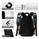 thumbnail image 5 of Lava-theme Backpack, Campus style schoolbag Bookbag with Adjustable Shoulder Straps And Large Zip Compartment, Unisex Travel Bags.42x30x15cm, 5 of 6