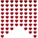 thumbnail image 2 of Decoraciones para San Valentín - 80 guirnaldas de fieltro rojo con forma de corazón - Sin necesidad de bricolaje - Decoración para el hogar, la oficina, la boda, el aniversario, el cumpleaños o la fie, 2 of 7