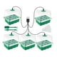 thumbnail image 3 of Bandejas Para Plantas Con Macetas De Vivero Para Plantas Con Luz De Crecimiento Para Jardín De Germinación Interior, 5 Piezas Regulares, 3 of 3