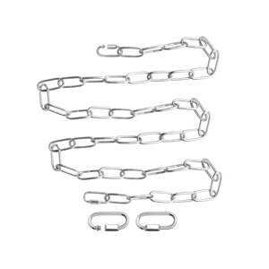 Ioensy - Reemplazos De Cadena De Iluminación De Cadena De Lámpara Para Luces Decorativas De Techo Plateadas