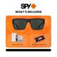 thumbnail image 2 of Gafas de sol Spy Cyrus 58 mm negro/verde gris cuadrado, 2 of 5