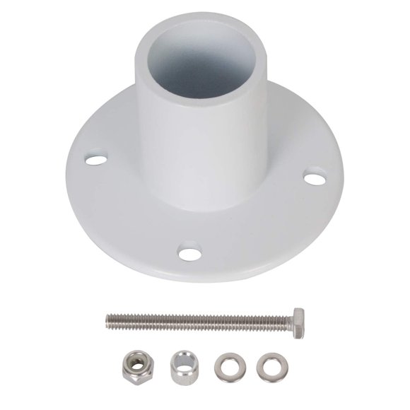 Brida para cubierta deslizante KUAFU de aluminio blanco 1,9 cm