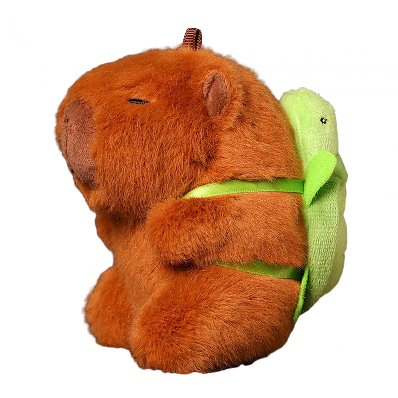 Bothyi - Llavero De Peluche De Capibara, Adorno Suave Para Niños, Niñas, Regalos Creativos, Tortuga
