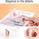 thumbnail image 4 of Set organizador de escritorio rosa Gawsey con portalápices giratorio de 360°, 4 of 7