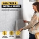 thumbnail image 2 of Panel de corcho WallHero Office, 59 x 36 cm, 15 unidades, baldosas de fieltro, color gris, 2 of 5