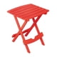 thumbnail image 1 of Mesa auxiliar Adams Quik-Fold, color rojo cereza, 39 x 44 x 50 cm, 1 of 2