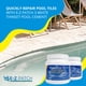 thumbnail image 3 of Cemento para Azulejos de Piscina E-Z Patch 1,36 kg Adhesivo Blanco, 3 of 6