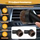 thumbnail image 5 of Juego de 3 Pzas de Cepillos para Pelo de Caballo con Accesorio de Aspiradora, Cepillos Redondos Negros para Polvo y Accesorios de Aspiradora de 1 1/4", Cepillo Universal para Polvo y Aspiradora pa..., 5 of 7