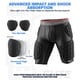 thumbnail image 3 of Faja de fútbol Exxact Sports AXL negra de 5 almohadillas, 3 of 7