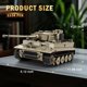 thumbnail image 5 of Set de bloques de construcción Reobrix Tiger I Tank WW2 Military 1138PCS, 5 of 7