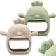 thumbnail image 1 of Manoplas de silicona ChookaChoo de Teething Toy para bebés de 0 a 6, 6 a 12 meses, paquete de 2, 1 of 7