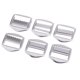thumbnail image 4 of 6pcs corredera de metal hebillas ajuste de la cinta para correa de correa accesorios, 4 of 5