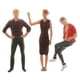 thumbnail image 5 of 3x Colecciones RaceMedal 1:64 Greetting Doll Para Siku Matchbox Greenlight A, 5 of 5