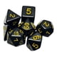 thumbnail image 2 of Juego De Dados Poliédricos De 7 Piezas Juguete De Entretenimiento Para Suministros De Fiesta De Entretenimiento Amarillo, 2 of 5