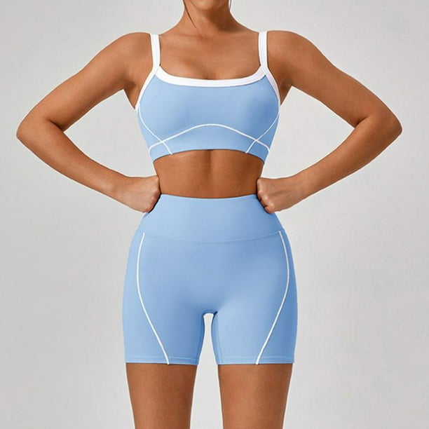 Conjunto Mujer Top y Short Silueta Activa Premium