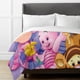 thumbnail image 2 of Pooh Bear Bedding Sets Cartoon Duvet Cover Lightweight 3 Piece Bet Sets for Kids Boys Girls, 2 of 5