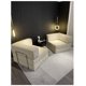 thumbnail image 2 of Sofa Modular Transformable 3 En 1 Sofa Cama Alta Elastidad Beige Rayado, 2 of 8