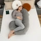 thumbnail image 4 of Cojín Almohada Maternal con Funda Extra Suave Gris, 4 of 8